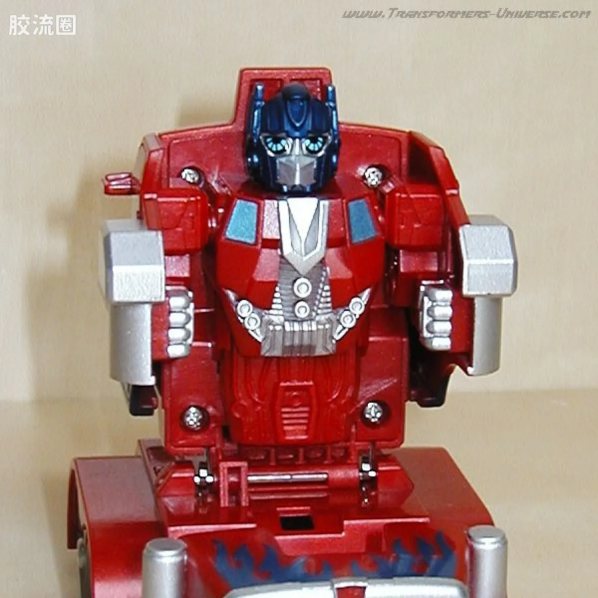 变形金刚电影1 美版 电子腾跃系列(Cyber Slammers) 擎天柱 - 图片