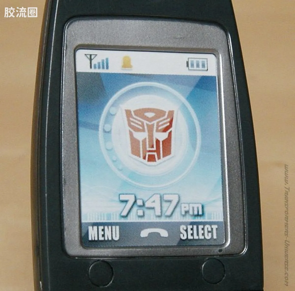 变形金刚电影1 美版 仿真装备机器人 速拨通800(手机) - 图片