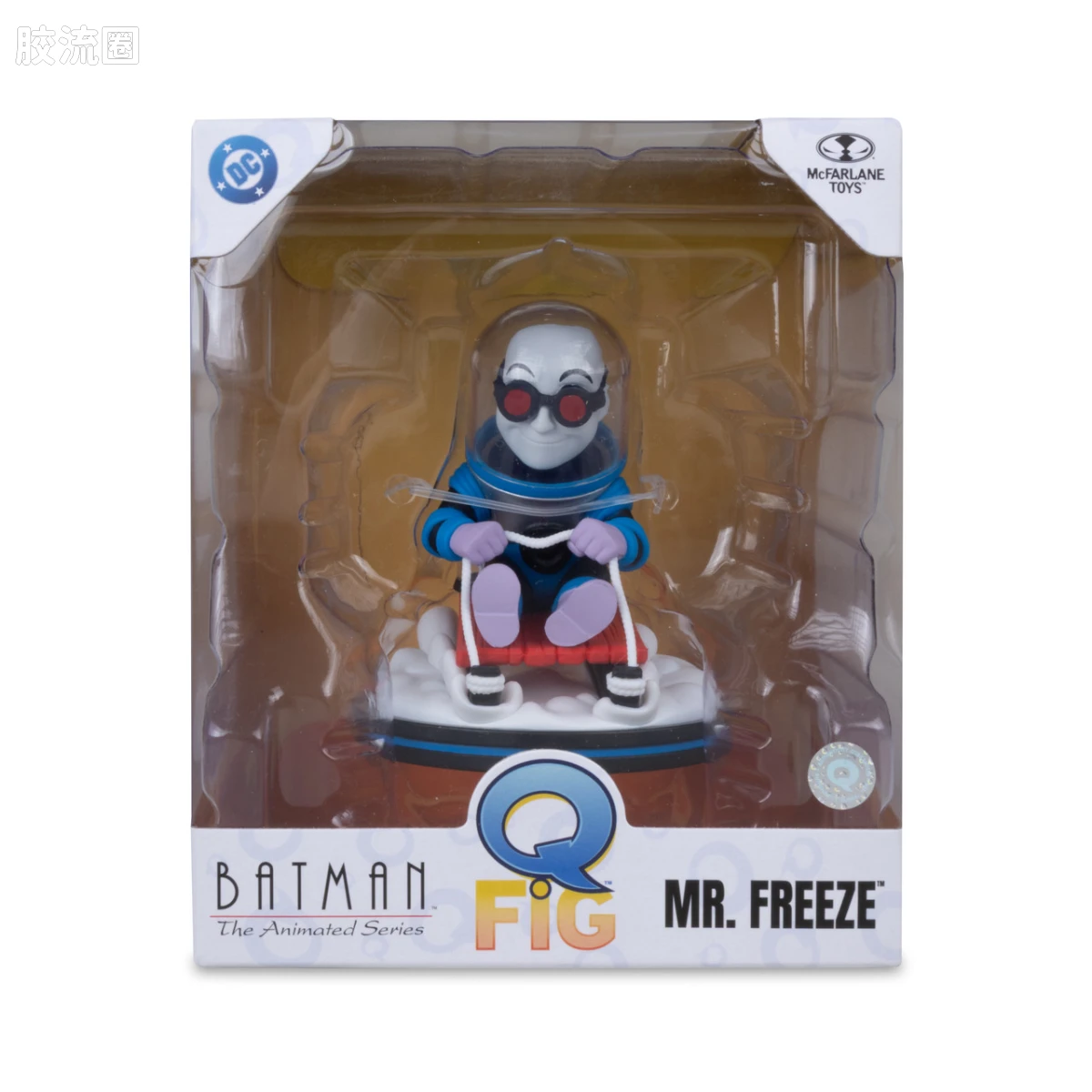 麦克法兰 DC多元宇宙/DC Direct 可动人偶系列 Q-Fig 急冻人 (蝙蝠侠：动画系列) - 图片