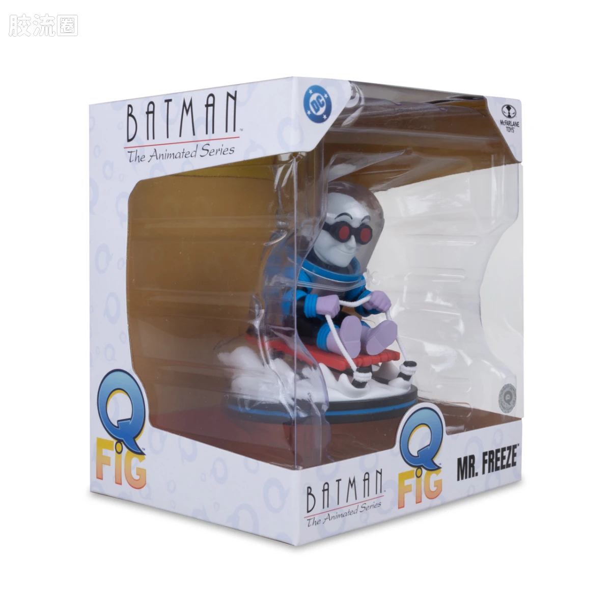 麦克法兰 DC多元宇宙/DC Direct 可动人偶系列 Q-Fig 急冻人 (蝙蝠侠：动画系列) - 图片