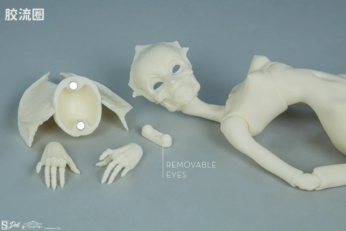 sideshow1比6可动人偶系列 死亡法庭娃娃系列 骸骨缪斯：Spector Blank - 图片