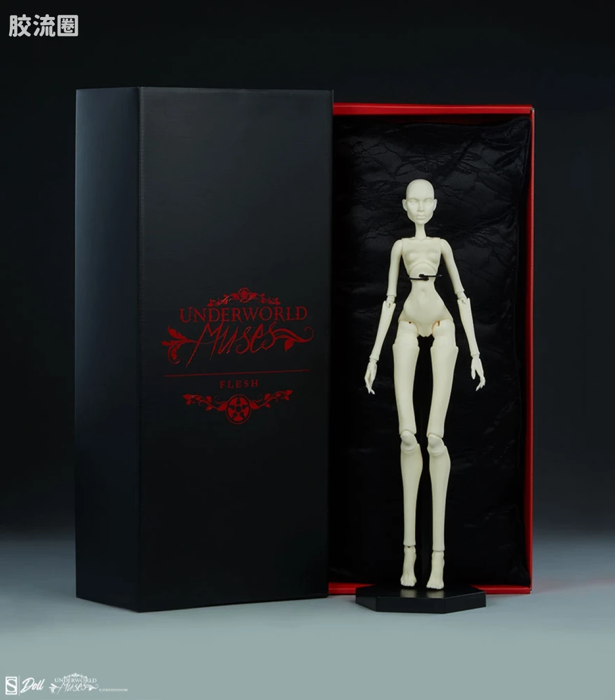 sideshow1比6可动人偶系列 死亡法庭娃娃系列 血肉缪斯：Spector Blank - 图片