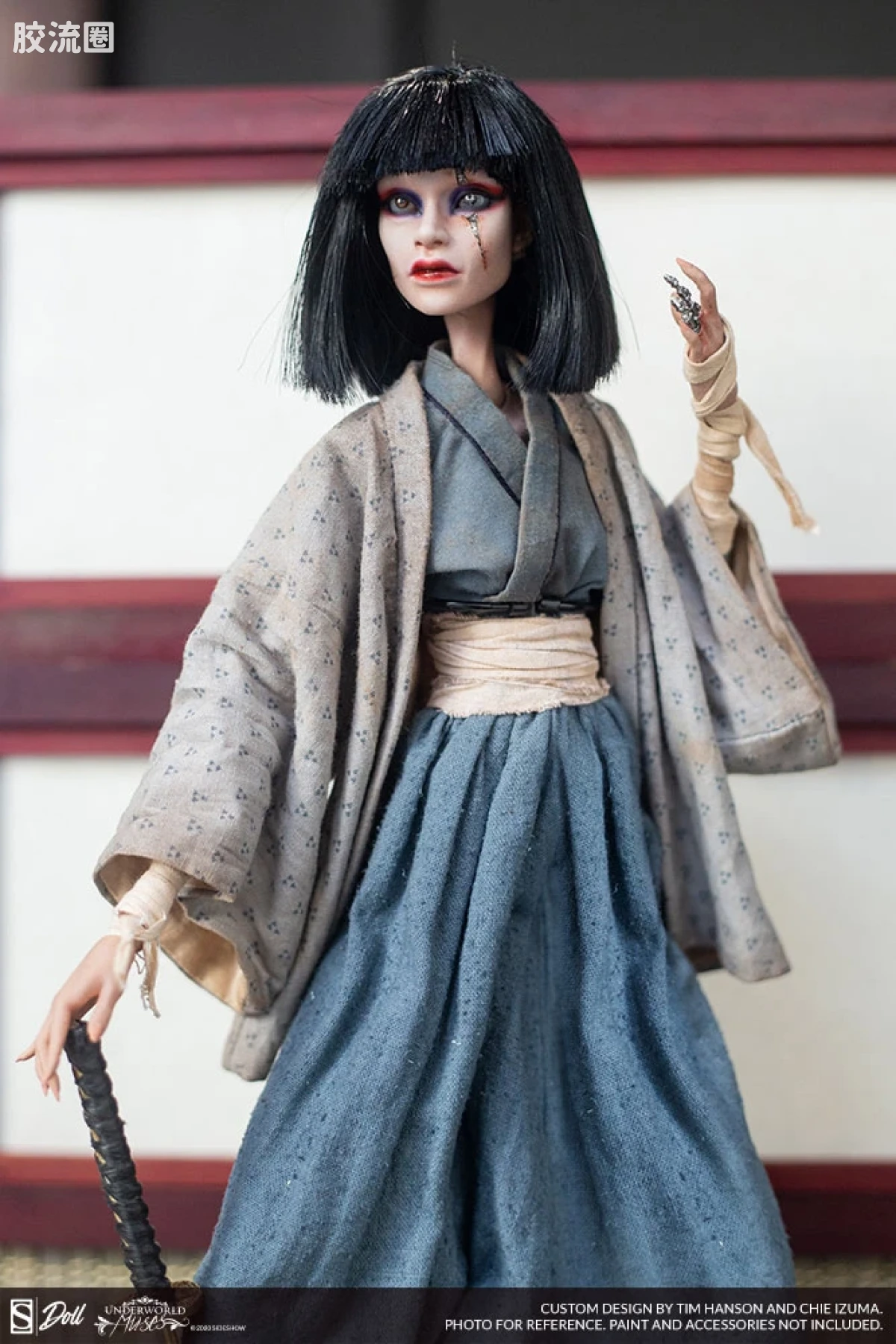 sideshow1比6可动人偶系列 死亡法庭娃娃系列 血肉缪斯：Spector Blank - 图片