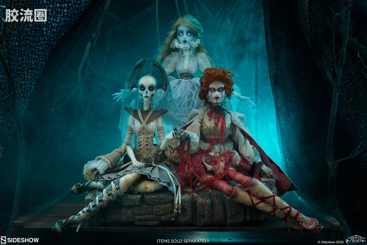 sideshow1比6可动人偶系列 死亡法庭娃娃系列 精神缪斯 - Atelier Cryptus - 图片