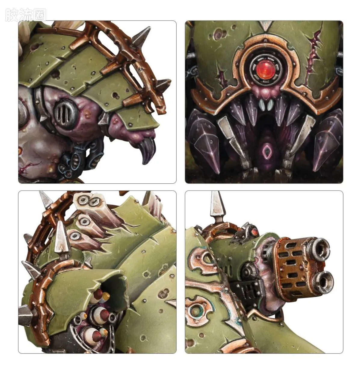 战锤40K Death Guard 死亡守卫 8版 恶臭疫病引擎 - 图片