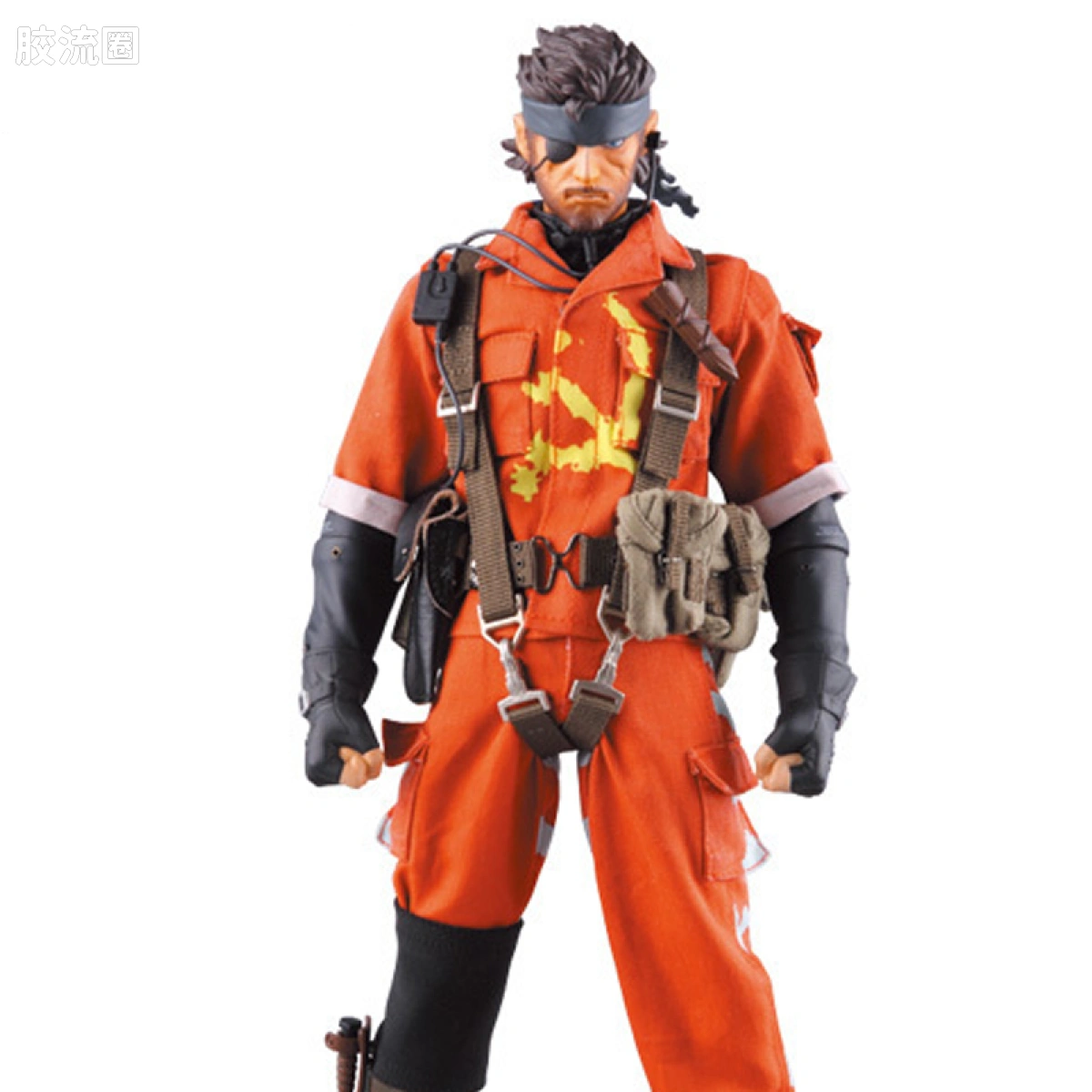 RAH12寸真人皮偶系列玩具 合金装备 NAKED SNAKE Cold War ver.