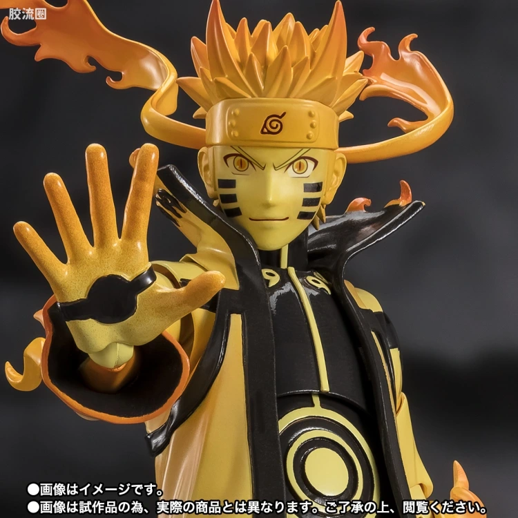 SHF 火影忍者系列 漩涡鸣人(九喇嘛模式)-心意相连的希望之力- - 图片