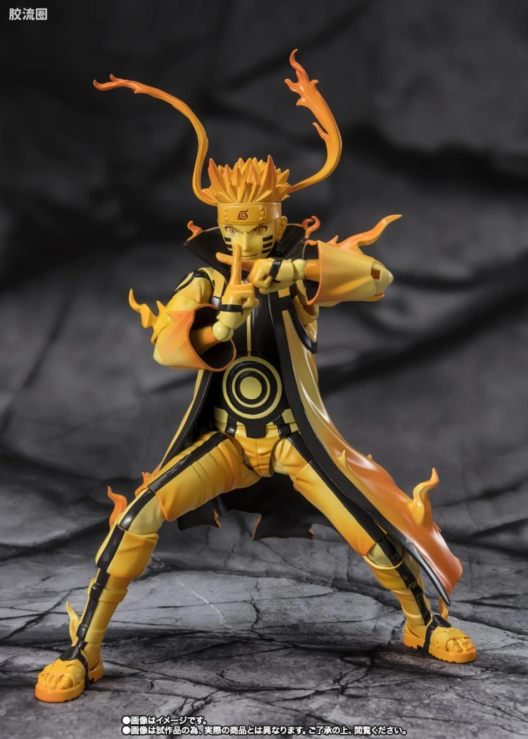 SHF 火影忍者系列 漩涡鸣人(九喇嘛模式)-心意相连的希望之力- - 图片