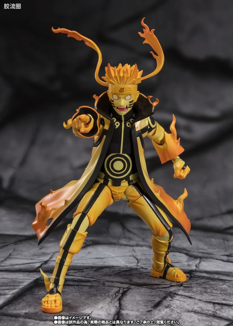 SHF 火影忍者系列 漩涡鸣人(九喇嘛模式)-心意相连的希望之力- - 图片