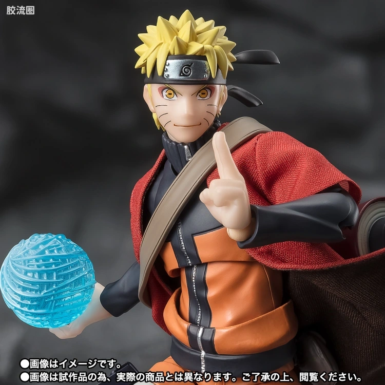 SHF 火影忍者系列 漩涡鸣人[仙人模式] -继承师父意志的木叶救世主 - 图片