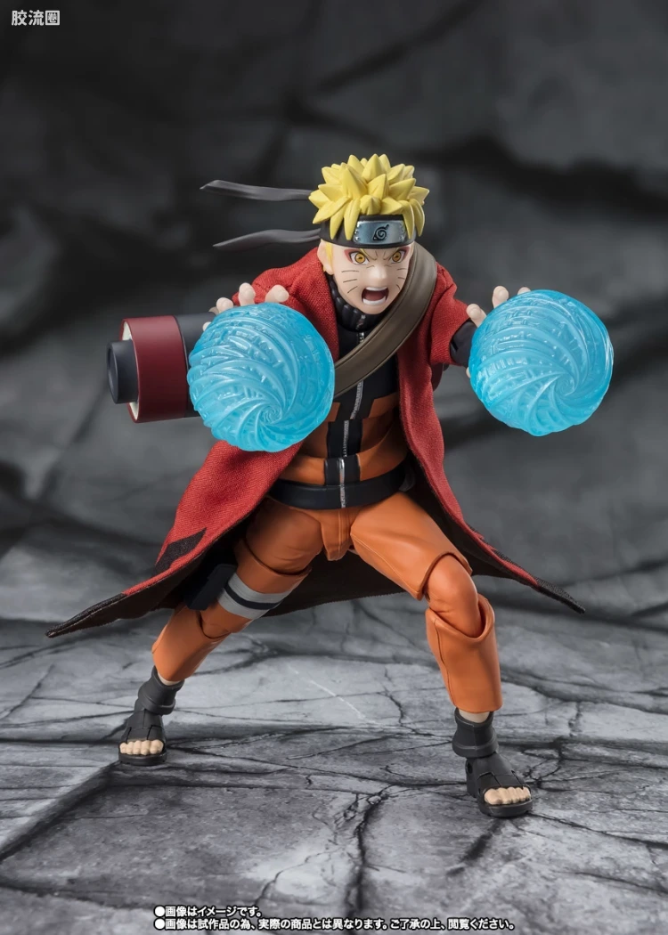 SHF 火影忍者系列 漩涡鸣人[仙人模式] -继承师父意志的木叶救世主 - 图片