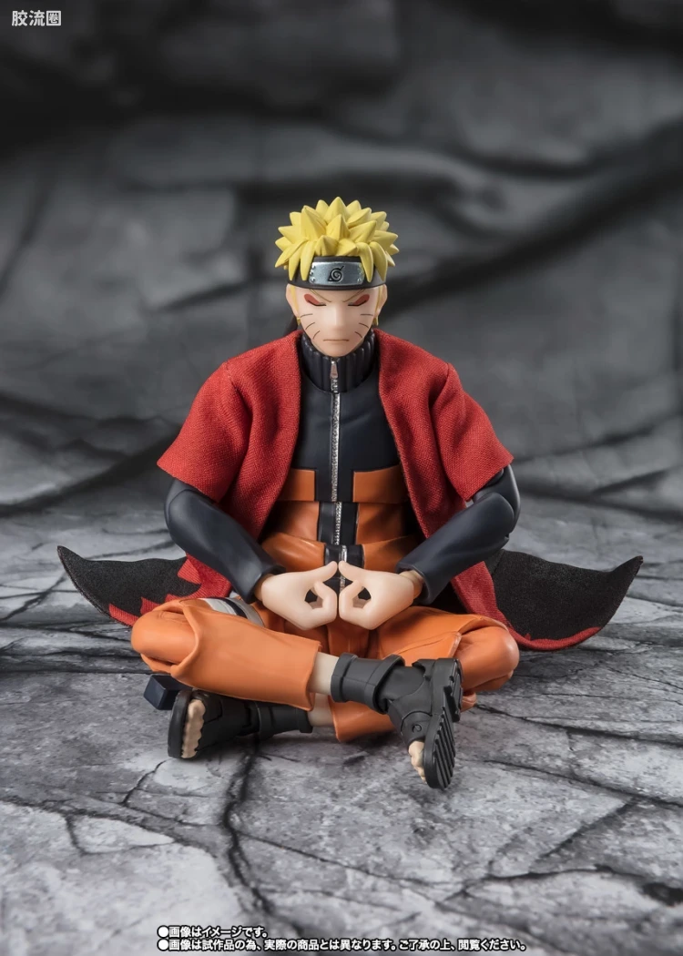 SHF 火影忍者系列 漩涡鸣人[仙人模式] -继承师父意志的木叶救世主 - 图片