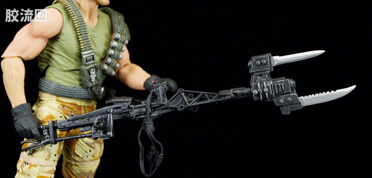 NECA 7寸可动人形系列 异形系列 异形陆战队 德拉克(Kenner致敬版) - 图片