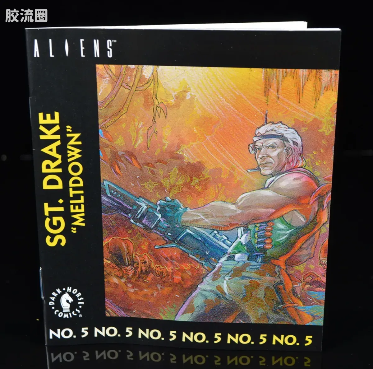 NECA 7寸可动人形系列 异形系列 异形陆战队 德拉克(Kenner致敬版) - 图片