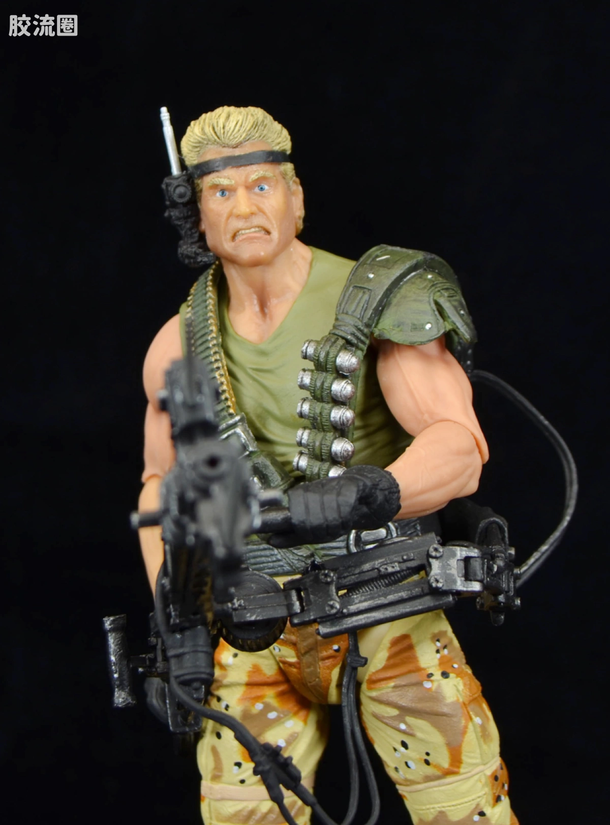 NECA 7寸可动人形系列 异形系列 异形陆战队 德拉克(Kenner致敬版) - 图片