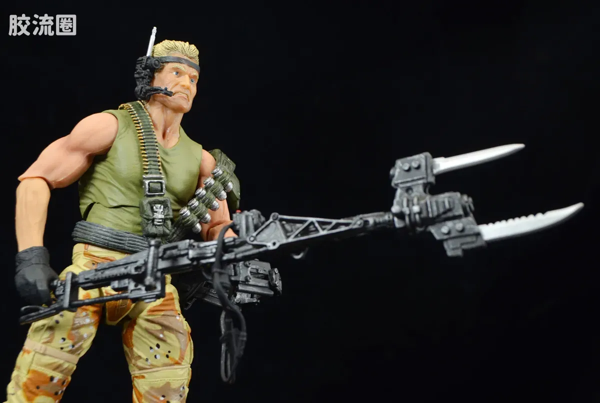NECA 7寸可动人形系列 异形系列 异形陆战队 德拉克(Kenner致敬版) - 图片