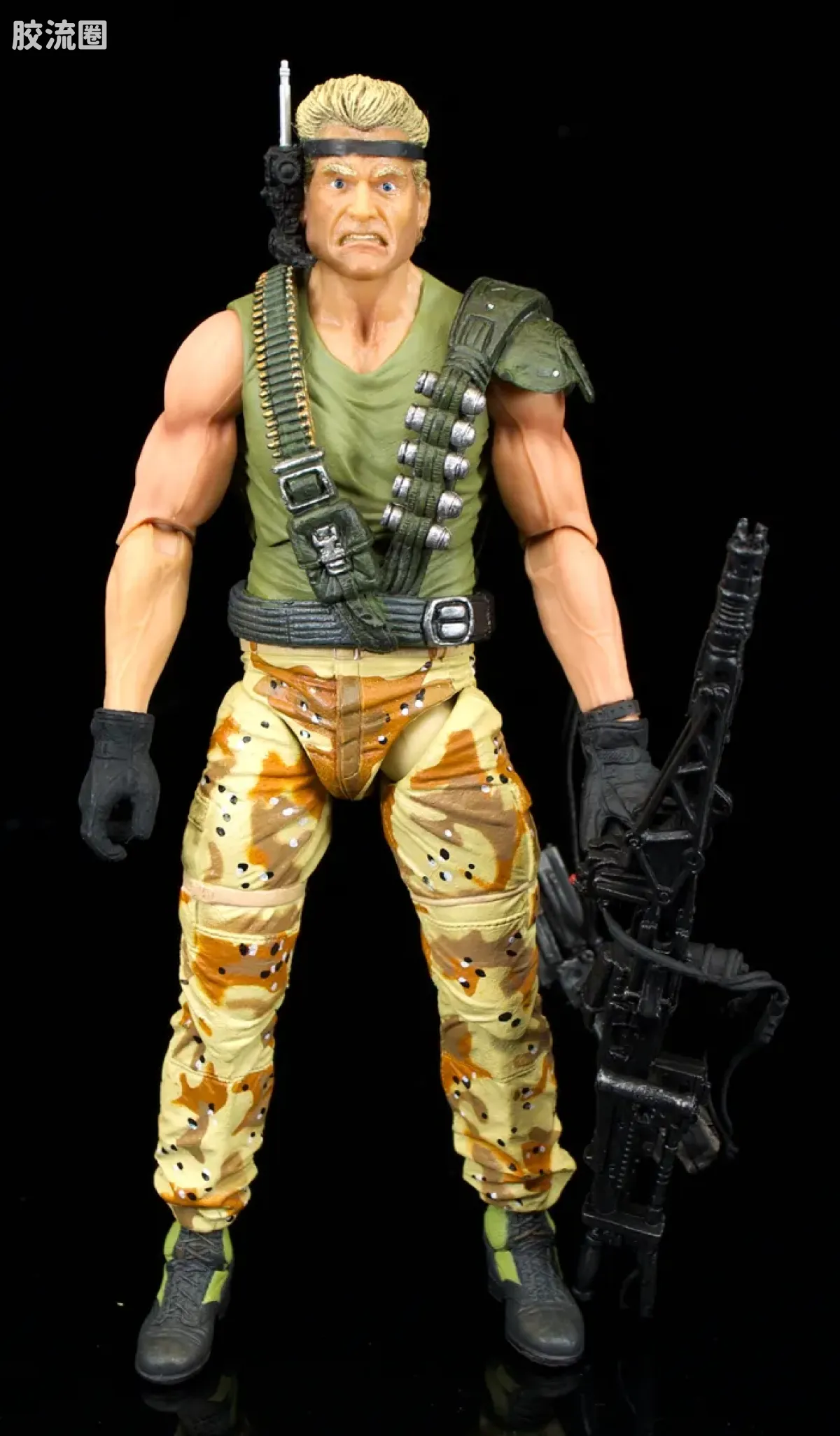 NECA 7寸可动人形系列 异形系列 异形陆战队 德拉克(Kenner致敬版) - 图片