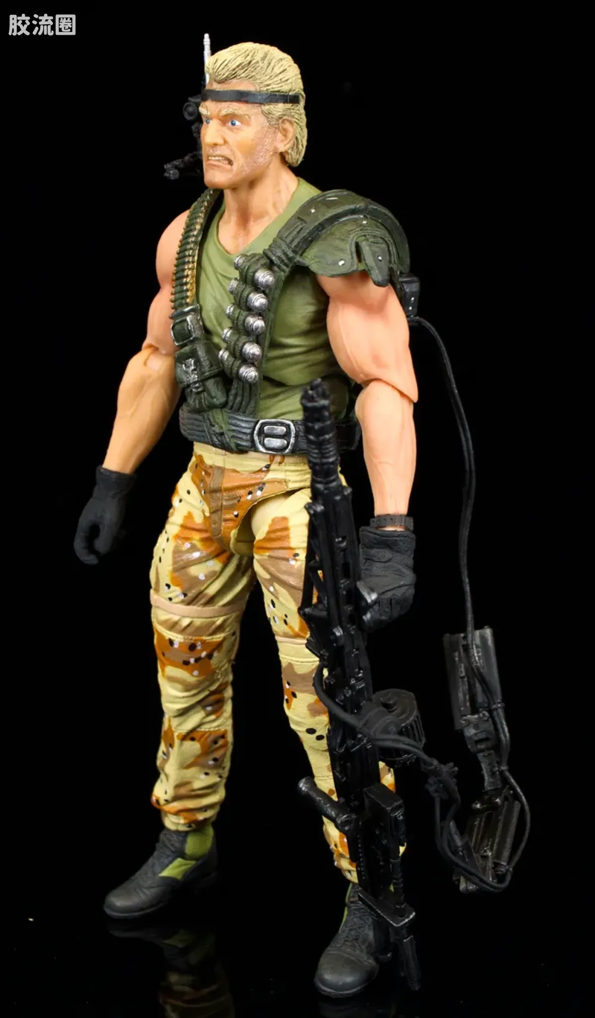 NECA 7寸可动人形系列 异形系列 异形陆战队 德拉克(Kenner致敬版) - 图片