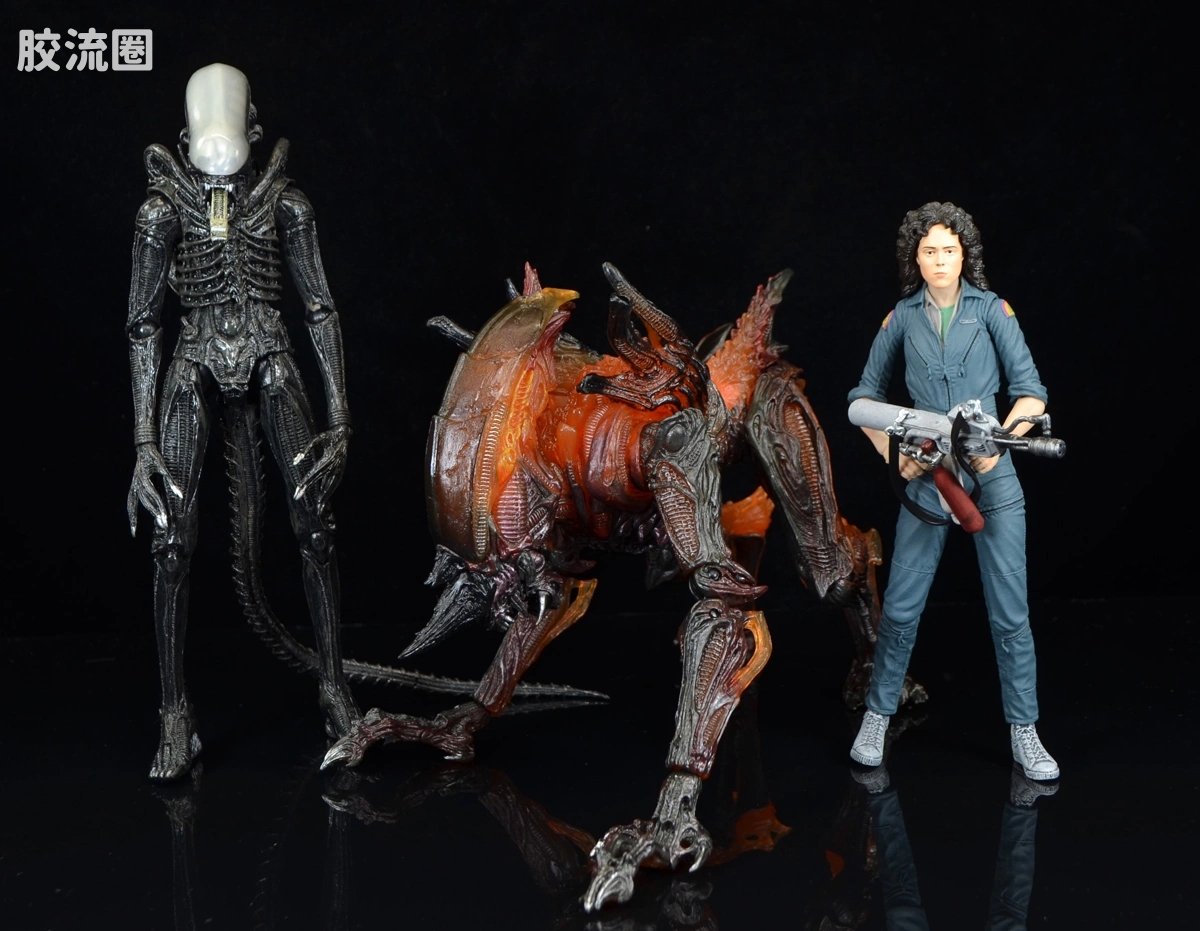 NECA 7寸可动人形系列 异形系列 犀牛异形(Kenner致敬版) - 图片