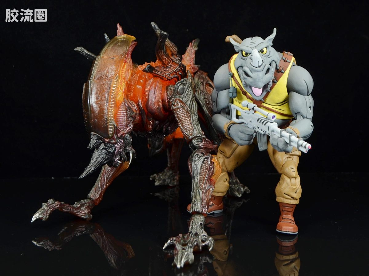 NECA 7寸可动人形系列 异形系列 犀牛异形(Kenner致敬版) - 图片