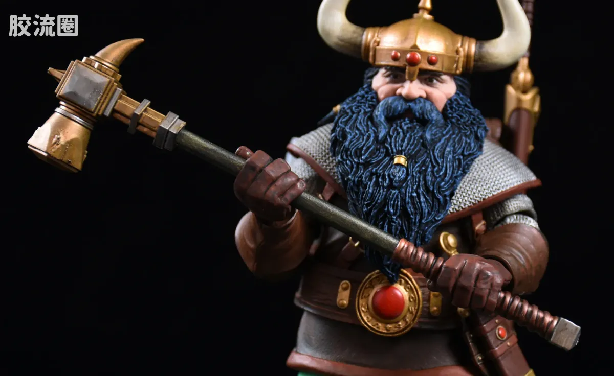 NECA 7寸可动人形系列 终极版/豪华版 游戏系列 龙与地下城 埃尔克霍恩 - 图片