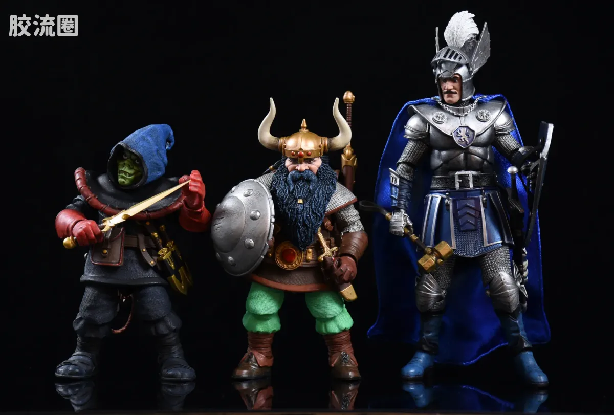 NECA 7寸可动人形系列 终极版/豪华版 游戏系列 龙与地下城 埃尔克霍恩 - 图片