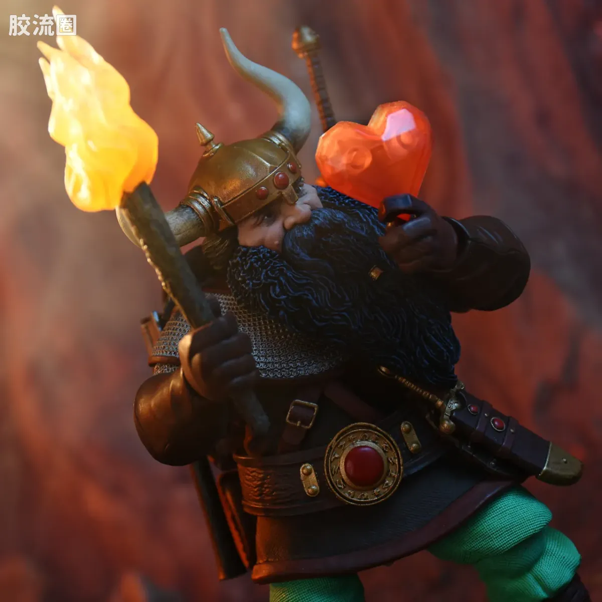 NECA 7寸可动人形系列 终极版/豪华版 游戏系列 龙与地下城 埃尔克霍恩 - 图片
