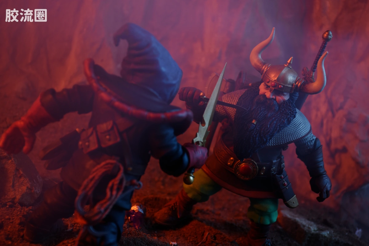NECA 7寸可动人形系列 终极版/豪华版 游戏系列 龙与地下城 埃尔克霍恩 - 图片