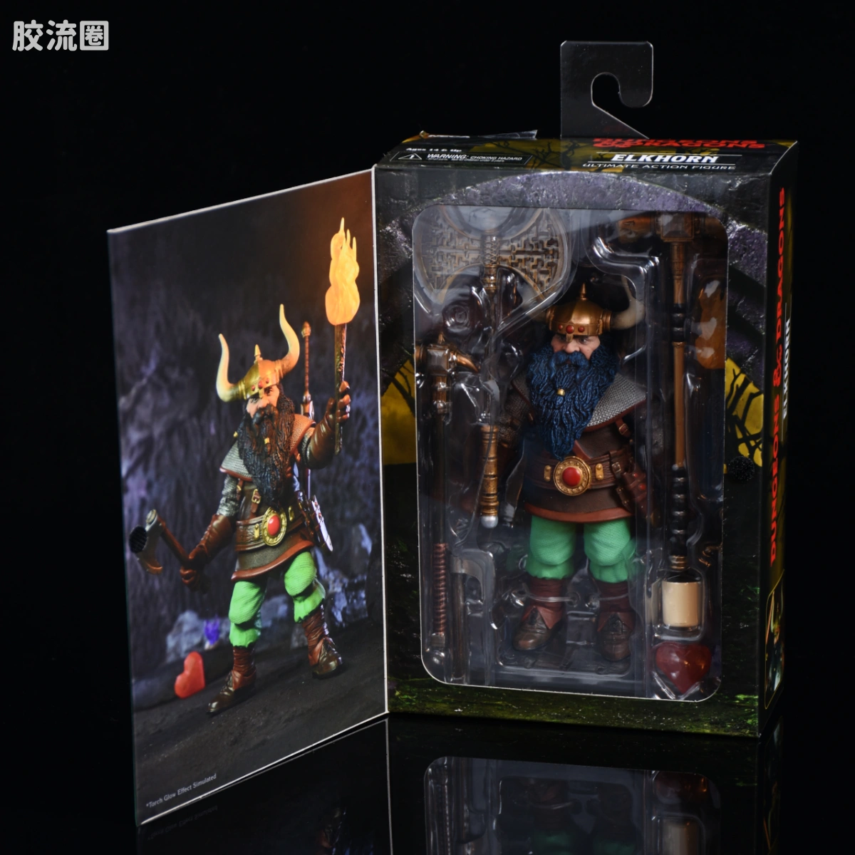 NECA 7寸可动人形系列 终极版/豪华版 游戏系列 龙与地下城 埃尔克霍恩 - 图片