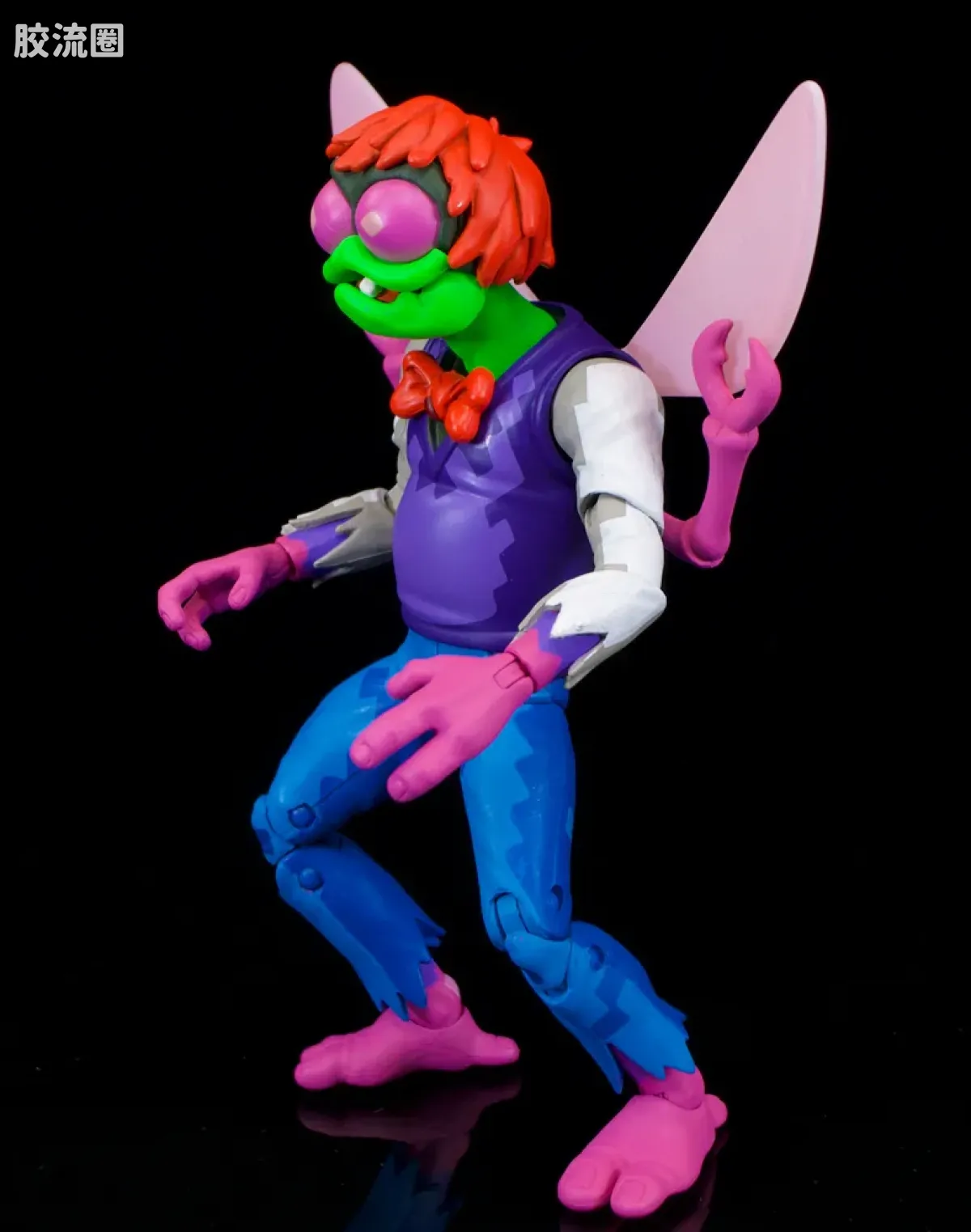 NECA 7寸可动人形系列 街机游戏 忍者神龟2 苍蝇博士 - 图片