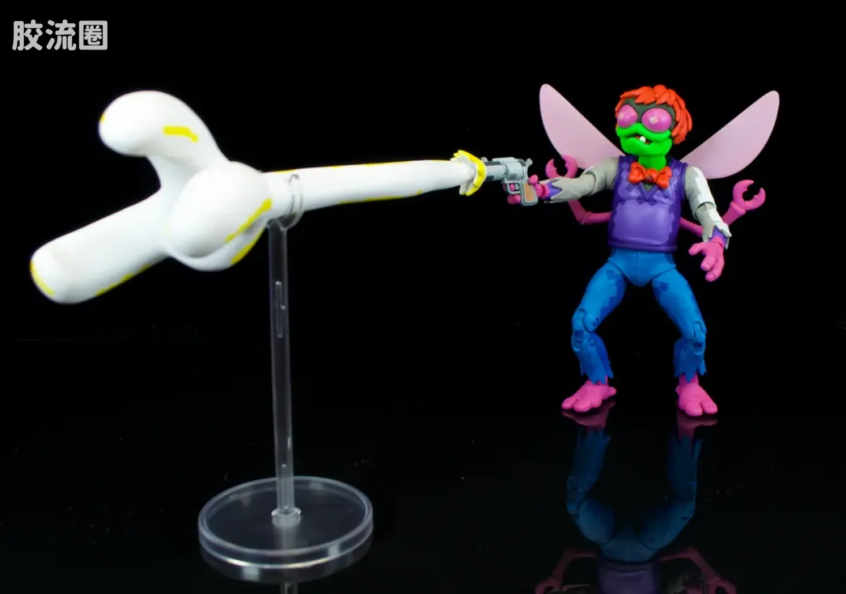NECA 7寸可动人形系列 街机游戏 忍者神龟2 苍蝇博士 - 图片