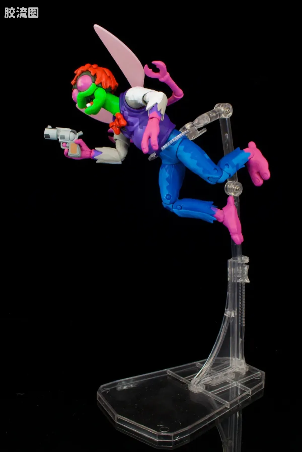 NECA 7寸可动人形系列 街机游戏 忍者神龟2 苍蝇博士 - 图片