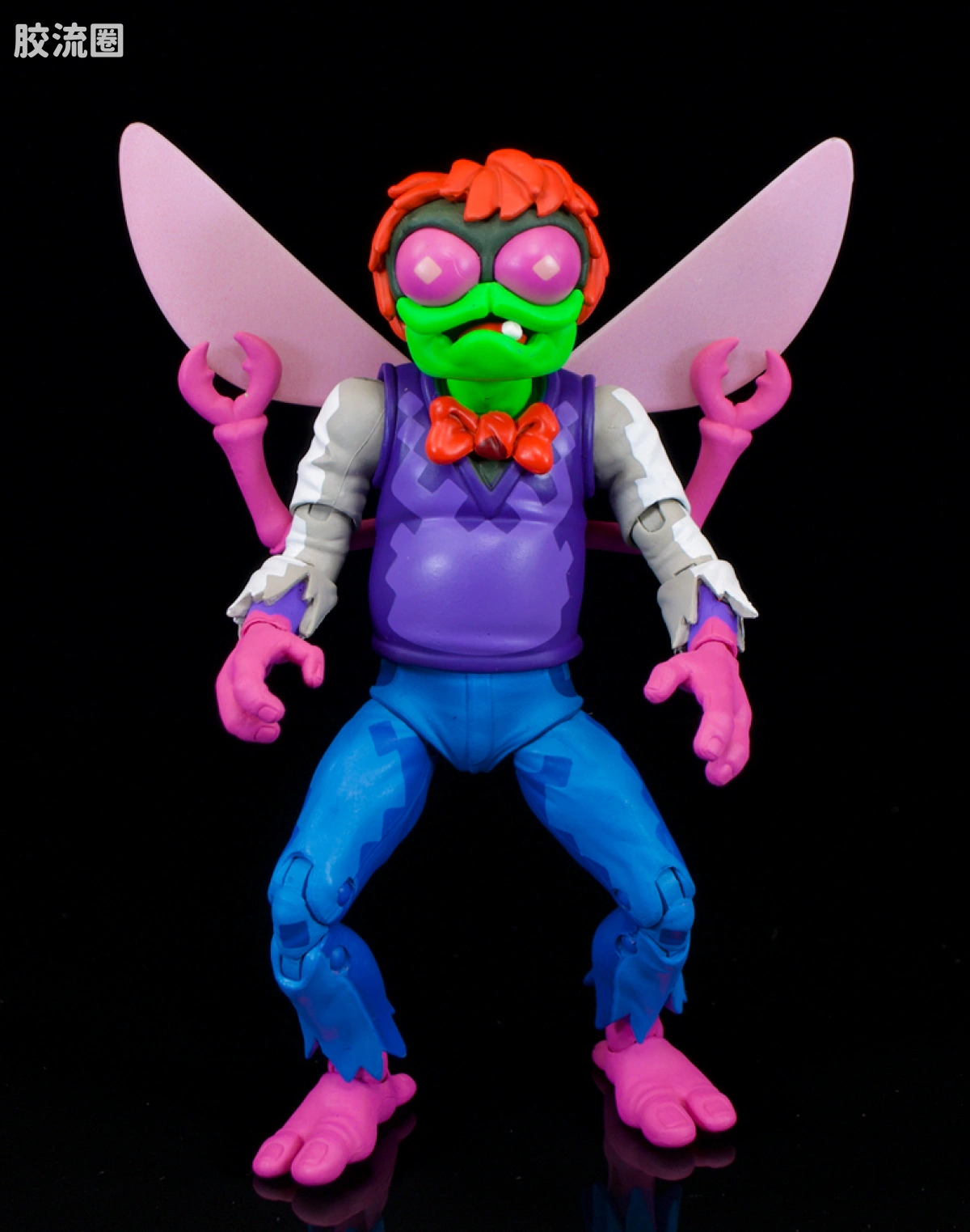 NECA 7寸可动人形系列 街机游戏 忍者神龟2 苍蝇博士 - 图片