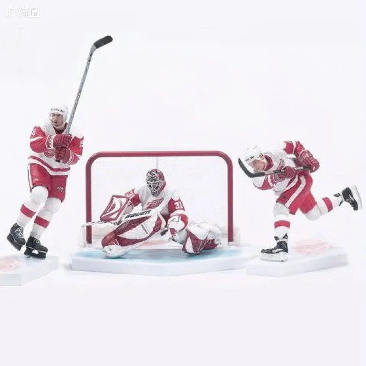 麦克法兰NHL冰球系列玩具 特别版 NHL 3-PACK: DETROIT RED WINGS