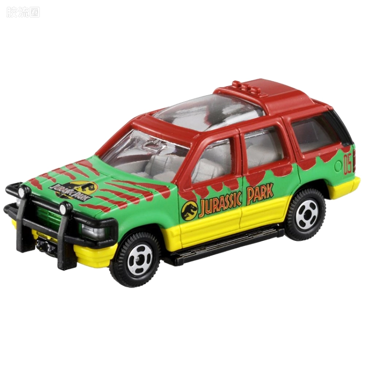 多美卡金属车系列 Dream系列 NO.141 侏罗纪公园越野车