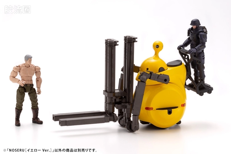 寿屋综合拼装模型系列 MARUTTOYS NOSERU[黄色Ver.] - 图片