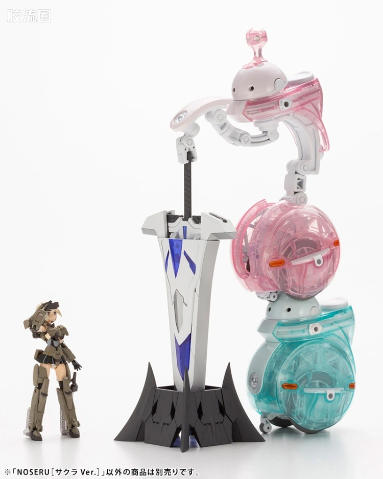 寿屋综合拼装模型系列 MARUTTOYS NOSERU [樱花Ver.] - 图片