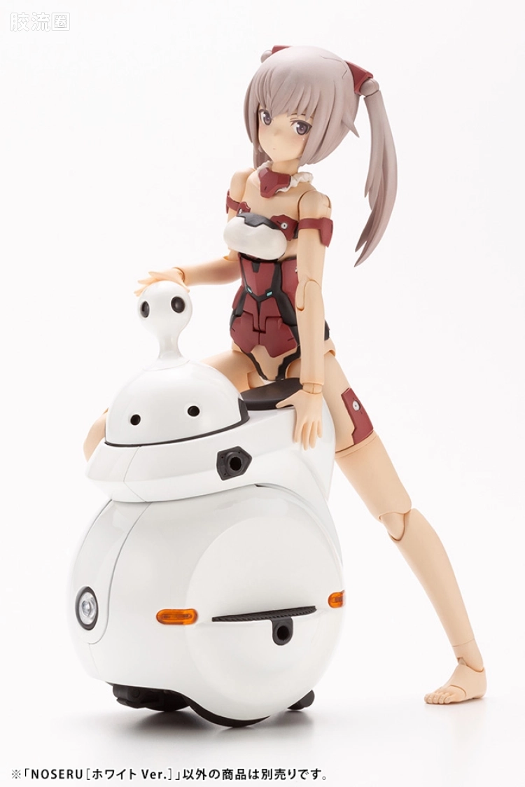 寿屋综合拼装模型系列 MARUTTOYS NOSERU[白色Ver.] - 图片