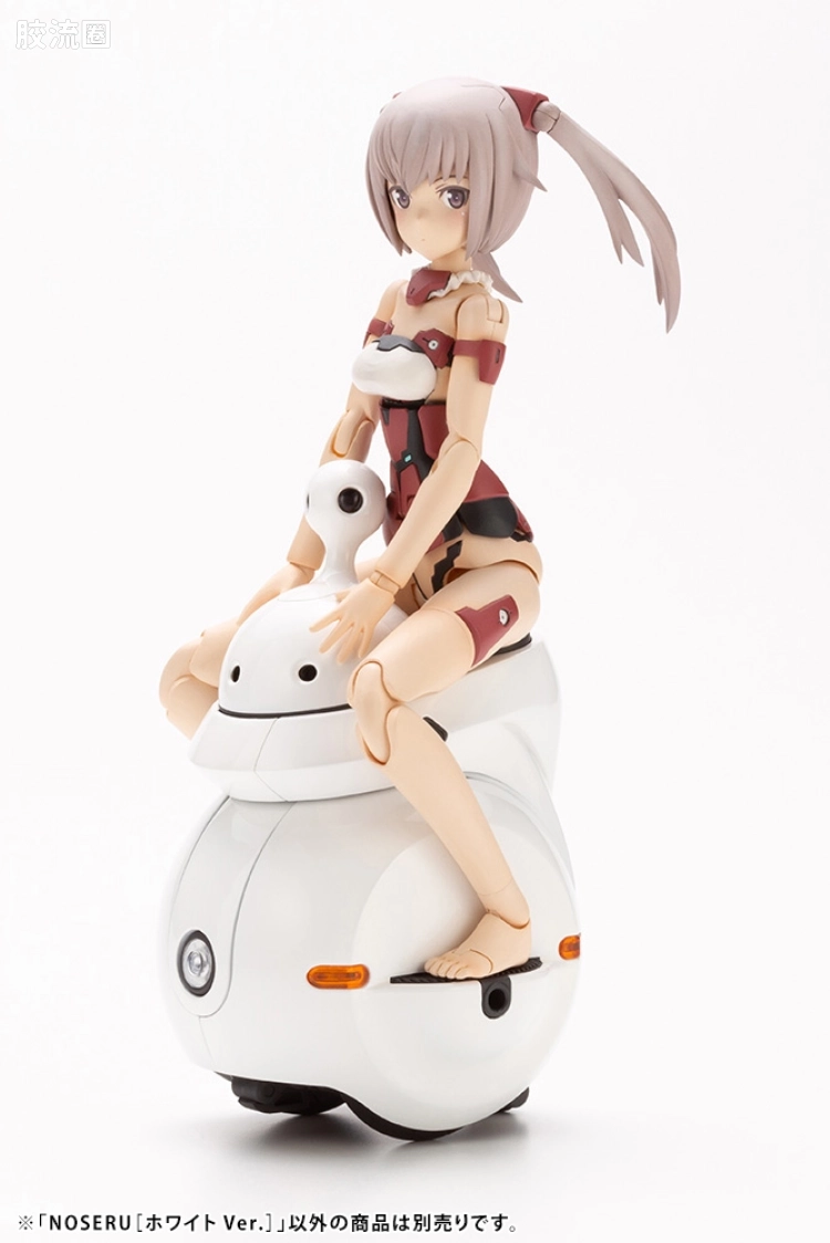 寿屋综合拼装模型系列 MARUTTOYS NOSERU[白色Ver.] - 图片
