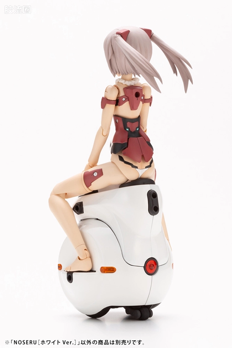 寿屋综合拼装模型系列 MARUTTOYS NOSERU[白色Ver.] - 图片
