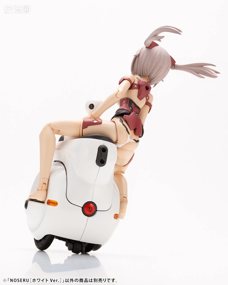 寿屋综合拼装模型系列 MARUTTOYS NOSERU[白色Ver.] - 图片