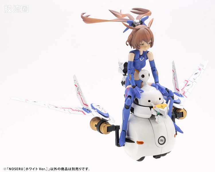 寿屋综合拼装模型系列 MARUTTOYS NOSERU[白色Ver.] - 图片