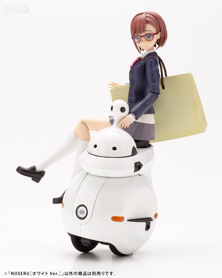 寿屋综合拼装模型系列 MARUTTOYS NOSERU[白色Ver.] - 图片