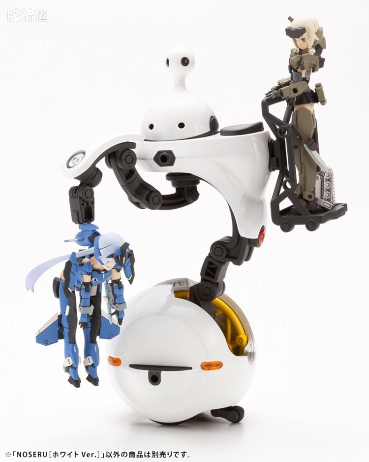 寿屋综合拼装模型系列 MARUTTOYS NOSERU[白色Ver.] - 图片
