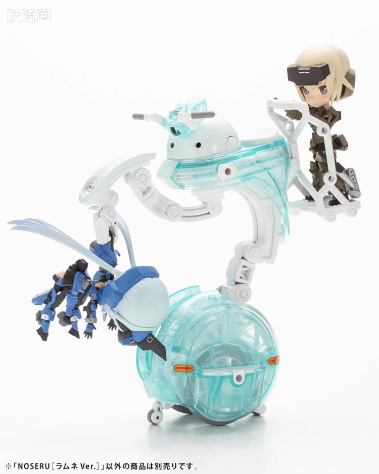 寿屋综合拼装模型系列 MARUTTOYS NOSERU [玻子汽水Ver.] - 图片