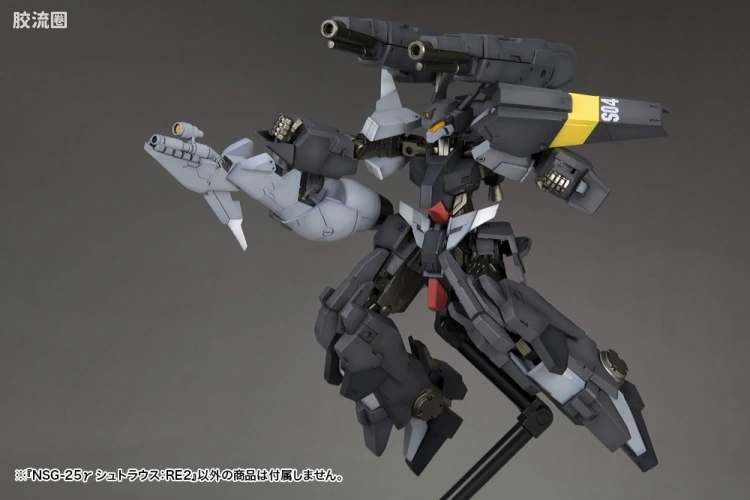 寿屋FRAME ARMS 新生版 :RE2 #010 NSG-25γ 驼蹄雁 - 图片