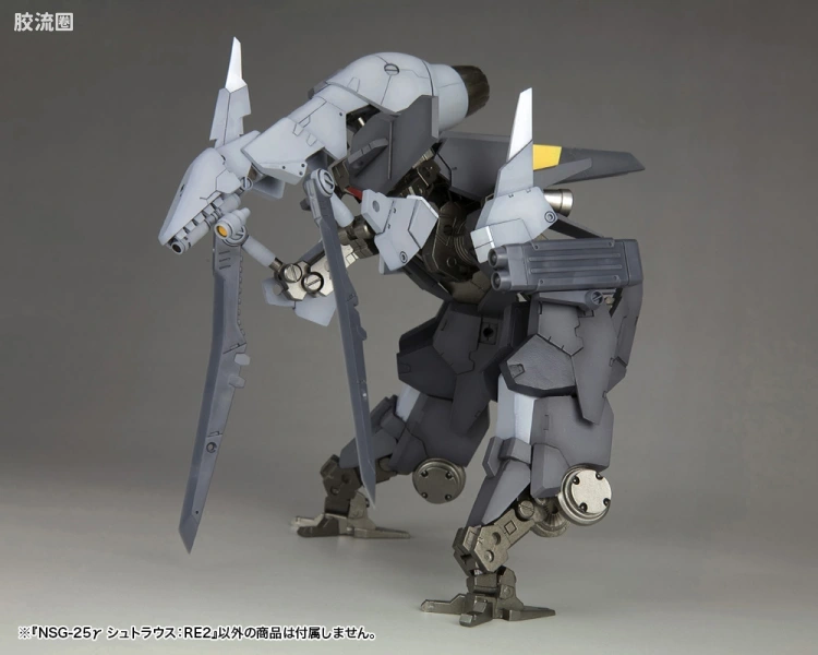 寿屋FRAME ARMS 新生版 :RE2 #010 NSG-25γ 驼蹄雁 - 图片