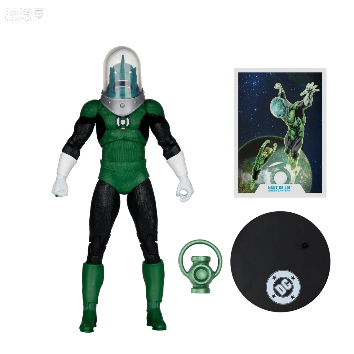 麦克法兰 DC多元宇宙/DC Direct 可动人偶系列 DC漫画系列 诺特·凯·洛伊（绿灯侠） - 图片