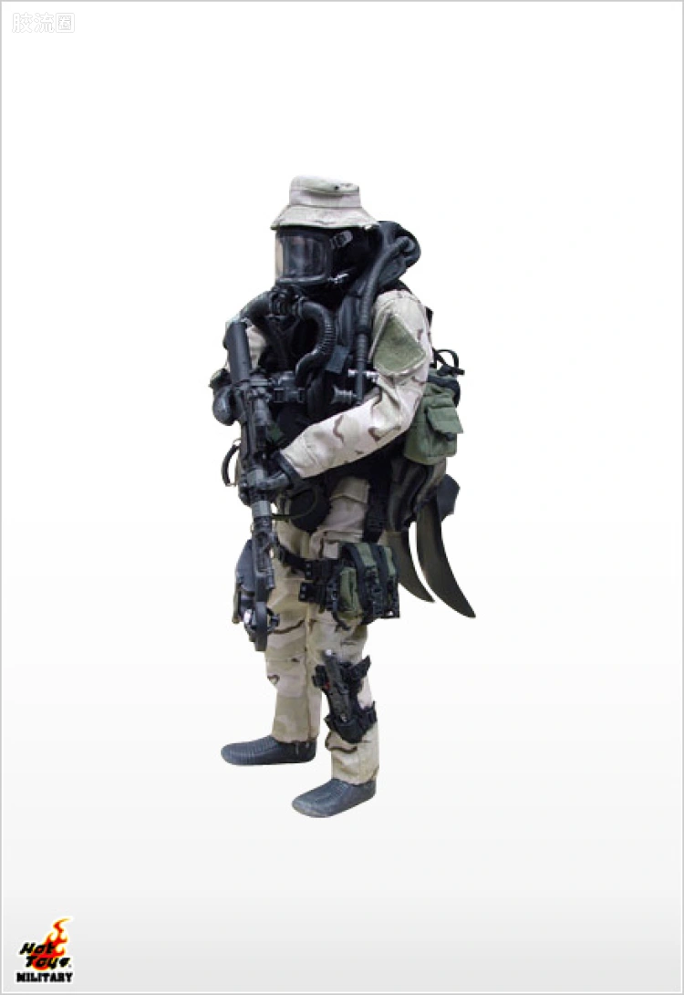 HOTTOYS军事作品系列 普通版 Navy Seal UDT (AGA Mask Version)