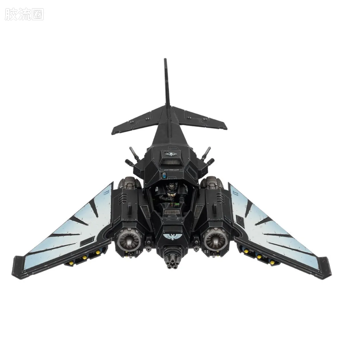 战锤40K Dark Angels 黑暗天使 6版 涅菲里姆战机 - 图片
